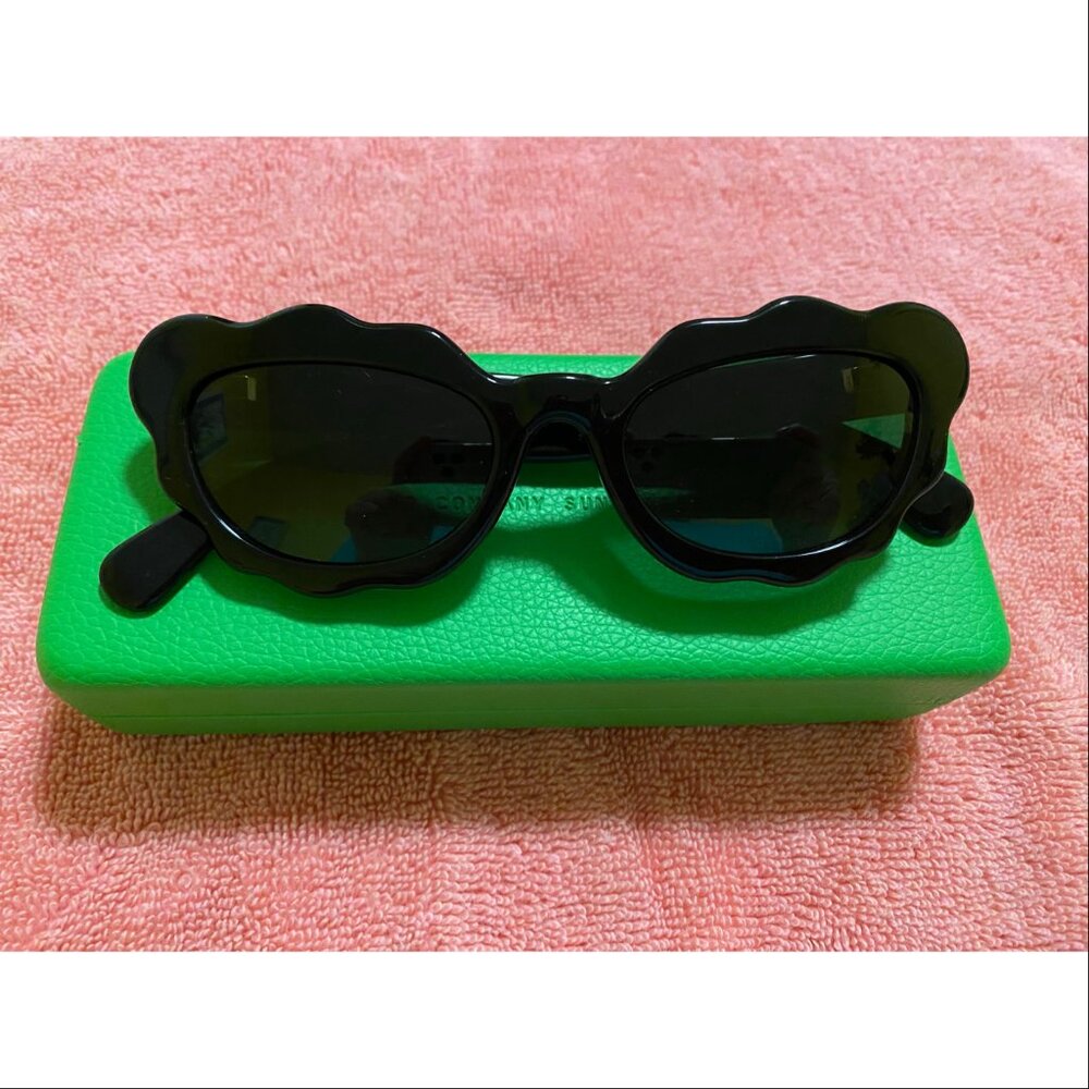 Fashion Brand Company/Penelope Gazin Black Hole Sunglasses with Case